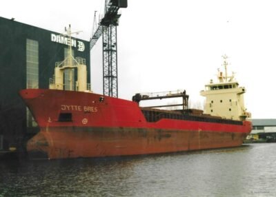Jytte Bres fitting out at B.V. Scheepswerf Damen Hoogezand