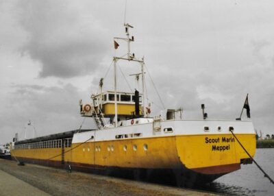 Scout Marin moored at Zijlvest in Delfzijl, 2002