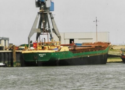 Willy II at Frisian Shipyard Welgelegen in Harlingen