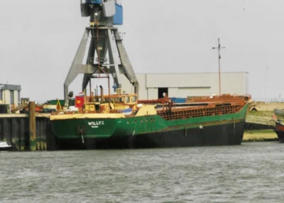 Willy II at Frisian Shipyard Welgelegen in Harlingen