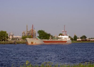 Tendo moored at Oosterhornkanaal in Delfzijl, 01-06-2003