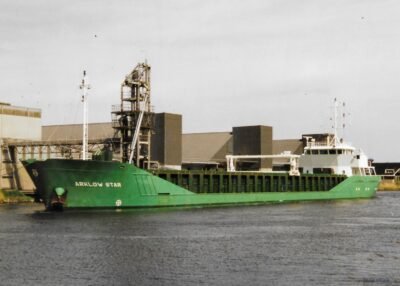 Arklow Star moored at Terminal Farmsum in Delfzijl, 2002