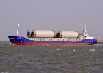 Agenor outbound Eemshaven, 30-03-2005