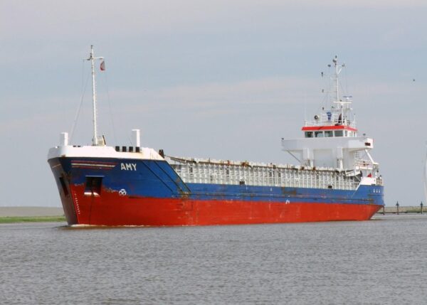 Amy inbound Delfzijl, 05-07-2005