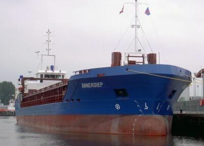 Annerdiep in Delfzijl, 12-03-2003