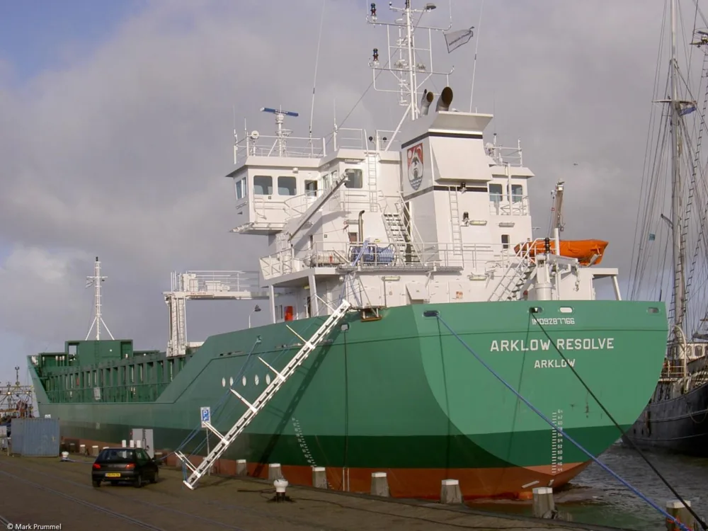 Arklow Resolve in Harlingen, 14-12-2003