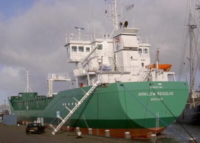 Arklow Resolve in Harlingen, 14-12-2003