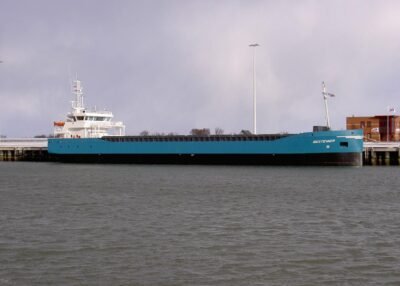 Bestevaer moored in Harlingen, 27-02-2005