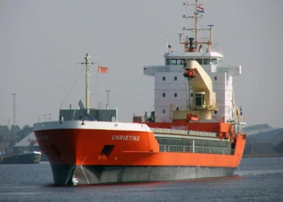 Christina in Terneuzen, 17-08-2005