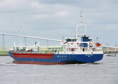 Deo Volente arriving in Delfzijl, 08-06-2005