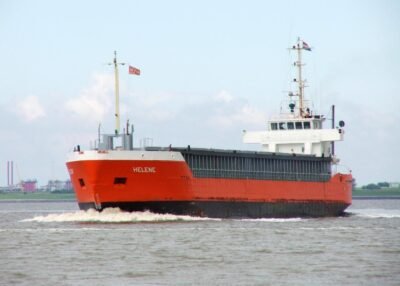 Helene on river Eems, 12-05-2005