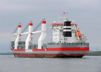 Prinsenborg inbound Eemshaven, 15-05-2005
