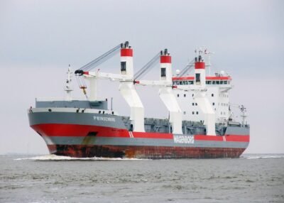 Prinsenborg inbound Eemshaven, 15-05-2005