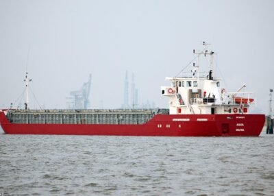 Aqua inbound Delfzijl, 07-11-2006