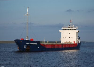 Cap Formentor arriving in Delfzijl, 26-05-2007