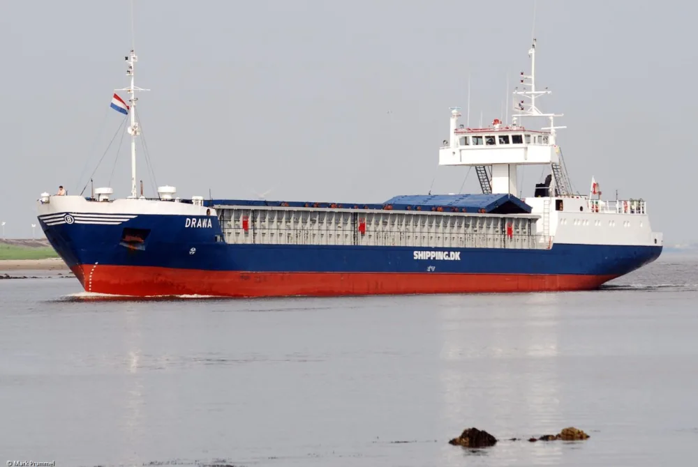 Drawa in Delfzijl, 01-06-2007