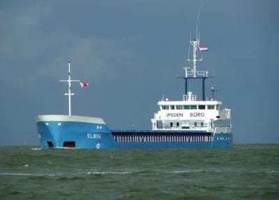 Elwin on the river Eems, 28-09-2005