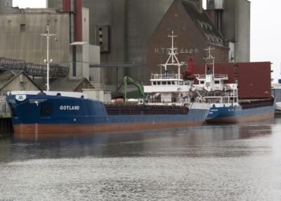 Gotland moored in Hüsum, 27-06-2014