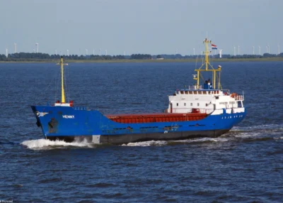 Henny on river Eems, 18-07-2006