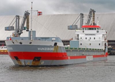 Hunzeborg arrived in Eemshaven, 17-05-2008