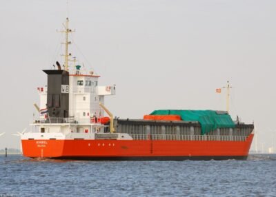 Isabel outbound Delfzijl, 25-07-2007