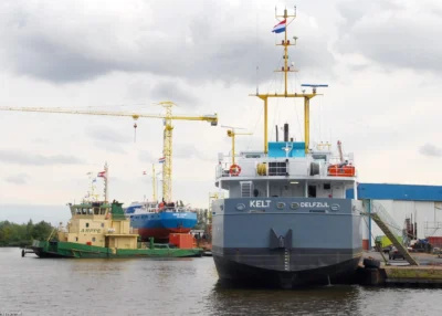 Kelt at Scheepswerf Niestern Sander B.V. in Delfzijl, 06-09-2008