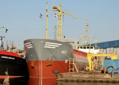 Kelt at Scheepswerf Niestern Sander B.V. in Delfzijl, 13-06-2006
