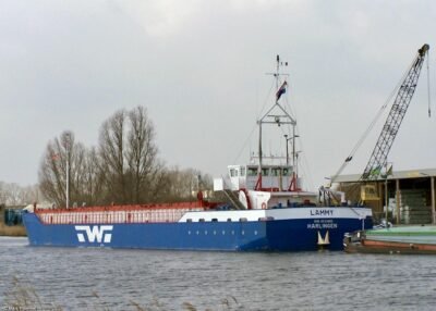 Lammy moored in Delfzijl, 11-03-2006