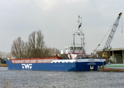 Lammy moored in Delfzijl, 11-03-2006