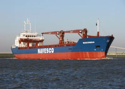 Macondo outbound Delfzijl for sea trials, 17-10-2005