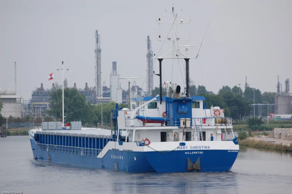Mary Christina in Delfzijl, 30-07-2006