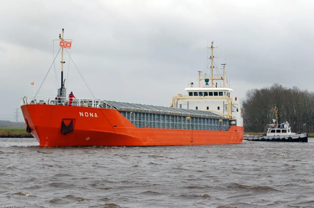Nona in Delfzijl, 28-01-2007