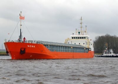 Nona in Delfzijl, 28-01-2007