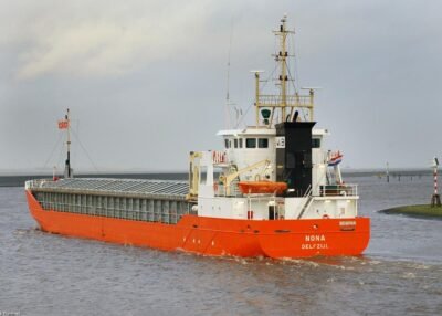 Nona in Delfzijl, 28-01-2007