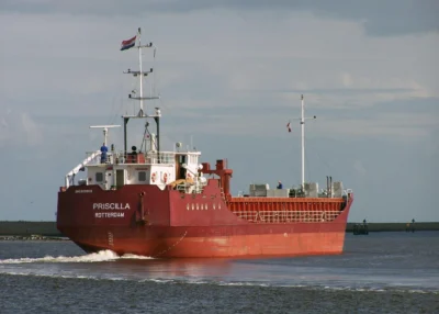 Priscilla in Delfzijl, 01-10-2005