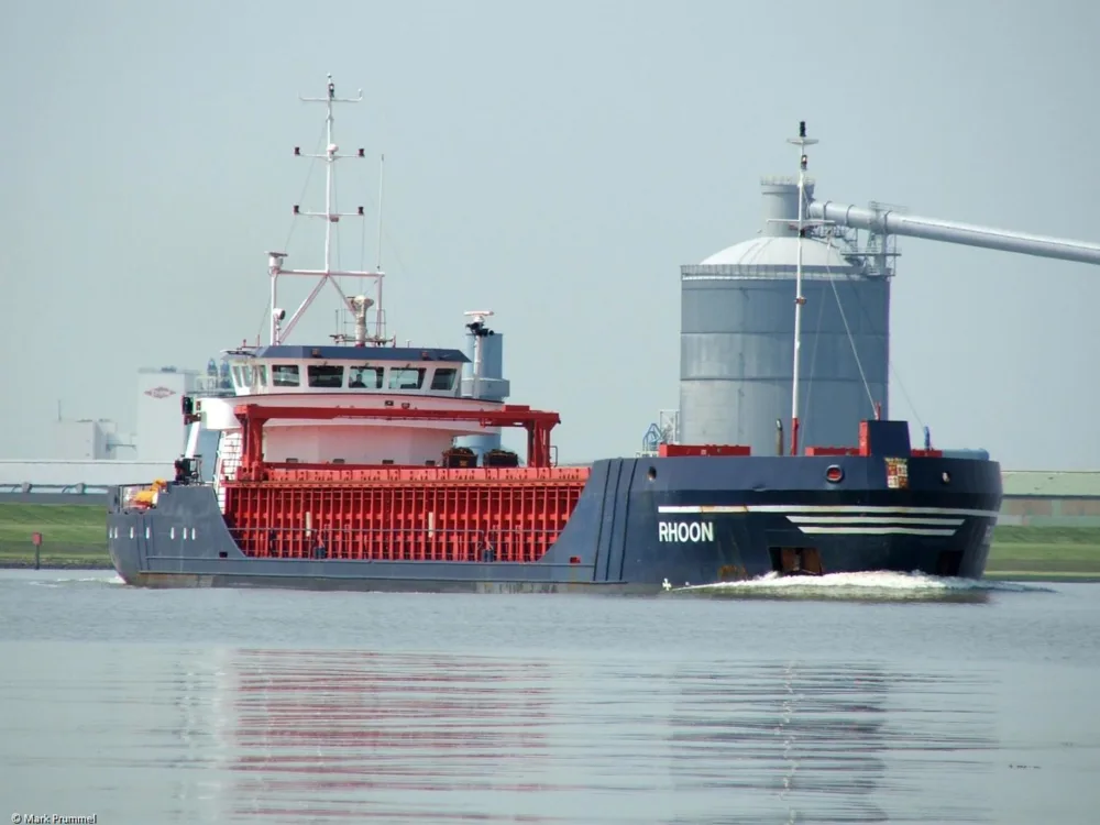 Rhoon outbound Delfzijl, 12-05-2006