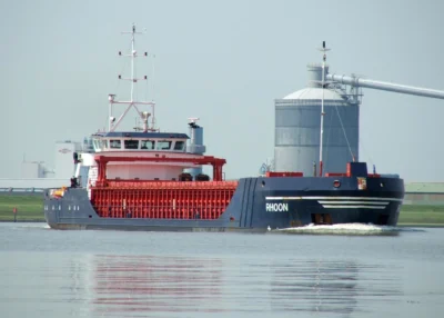 Rhoon outbound Delfzijl, 12-05-2006