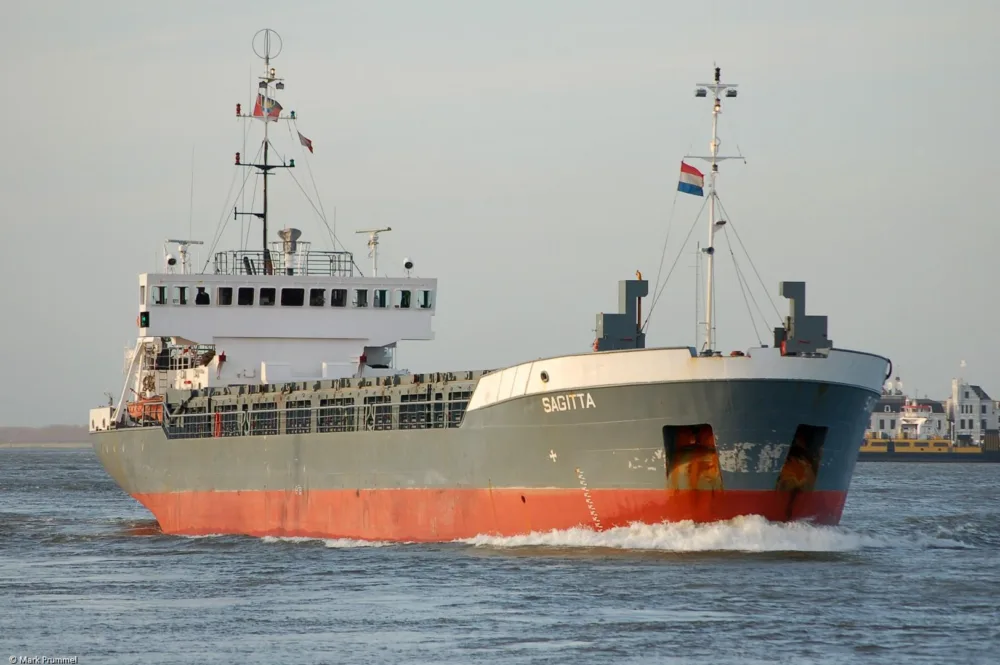 Sagitta passing Rozenburg, 14-01-2007