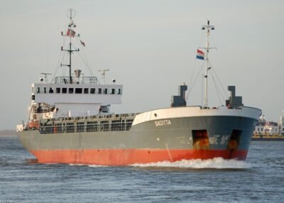 Sagitta passing Rozenburg, 14-01-2007