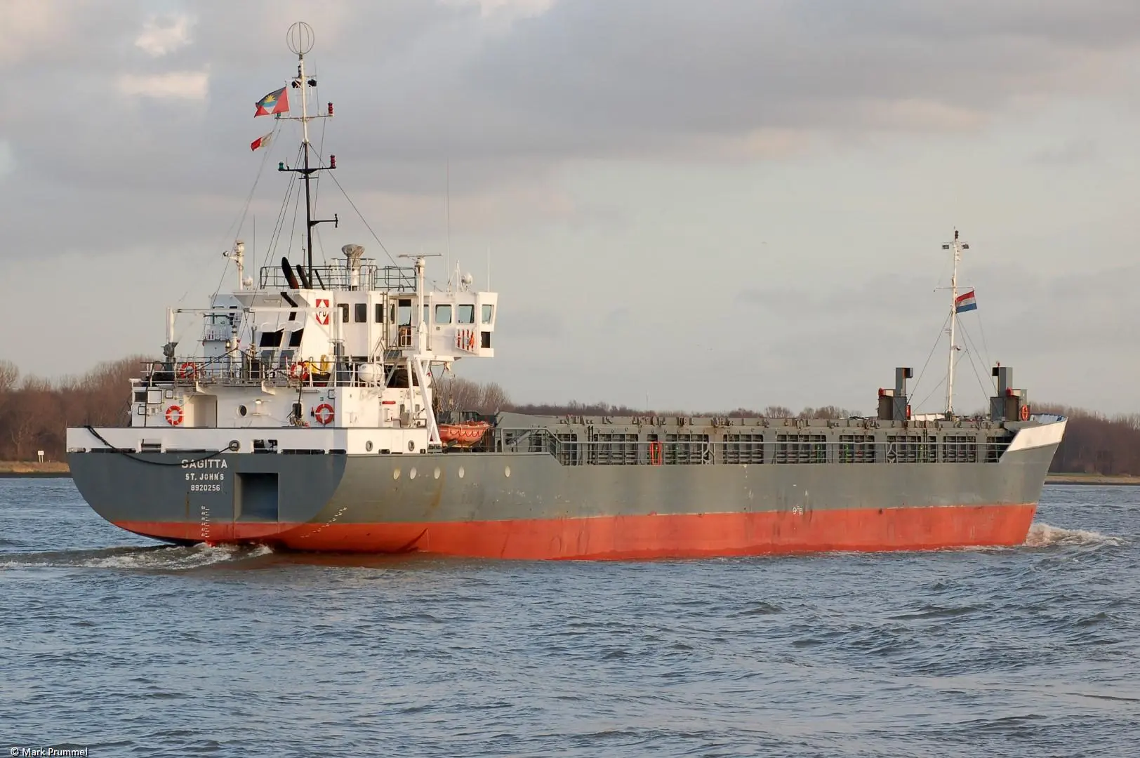 Sagitta passing Rozenburg, 14-01-2007