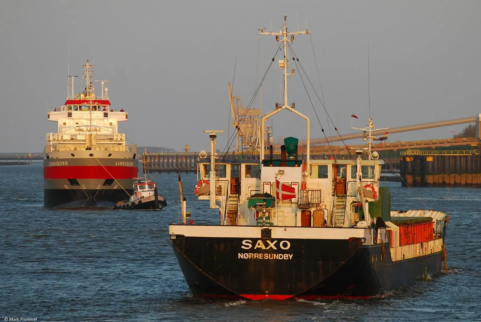 Saxo outbound Delfzijl, 22-04-2008