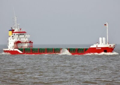 Swing passing Cuxhaven, 17-02-2007
