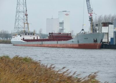 Antje in Delfzijl, 11-11-2005