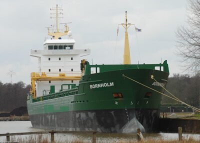 Bornholm laid up in Papenburg, 21-02-2009