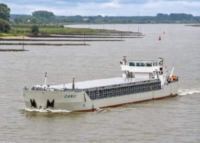 Danio on river Waal passing Beneden Leeuwen, 23-07-2008