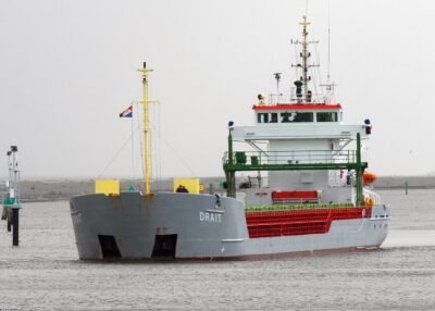 Drait arriving in Delfzijl, 07-07-2008
