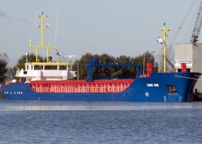 Eems Sun moored in Delfzijl, 18-10-2009