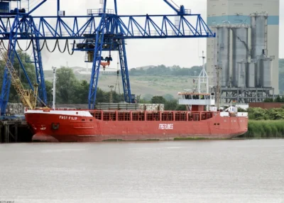 Fast Filip moored at Flixborough, 15-06-2009