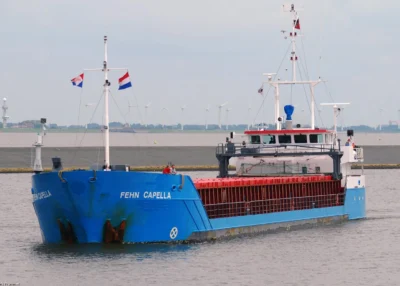 Fehn Capella arriving in Delfzijl, 02-08-2008