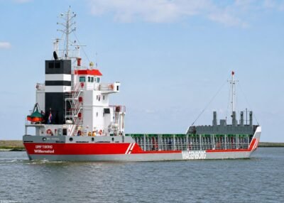 Griftborg departing from Delfzijl, 21-06-2008